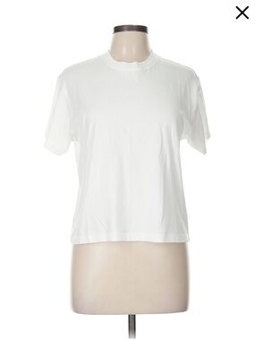 ATM Anthony Thomas Melillo White Cotton Tee Size M Boxy Fit